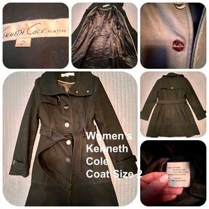 Black Kenneth Cole coat
